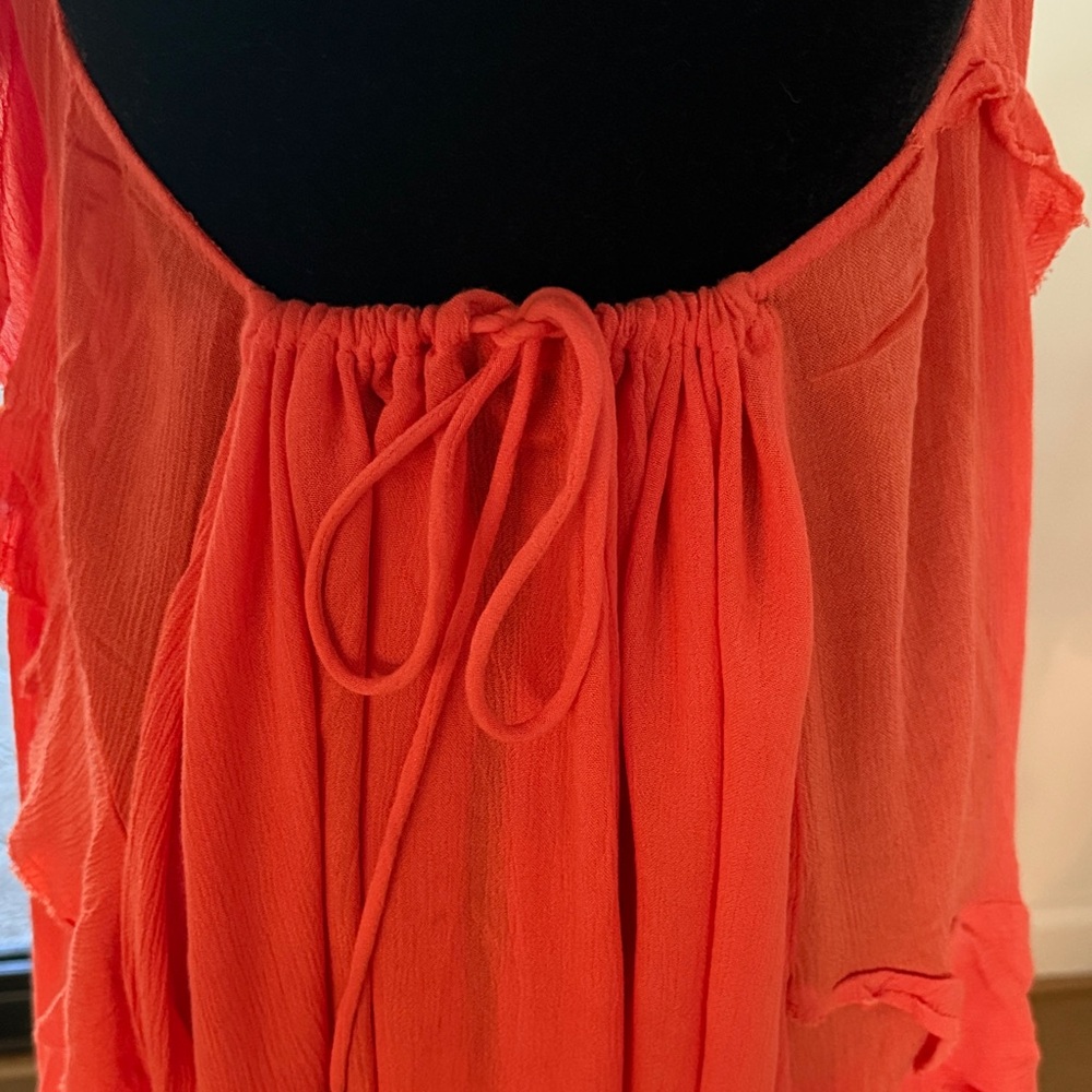 Free People Coral Backless Dress - Picture 7 of 7